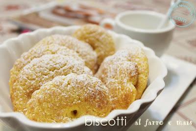 biscotti al farro e mais