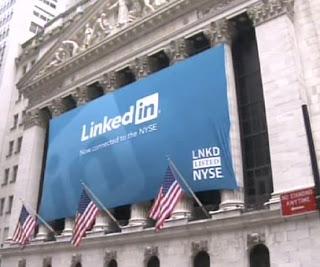 Linkedin - al NYSE WEB alle Stelle