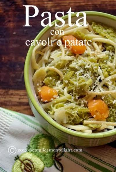 Pasta con cavoli e patate