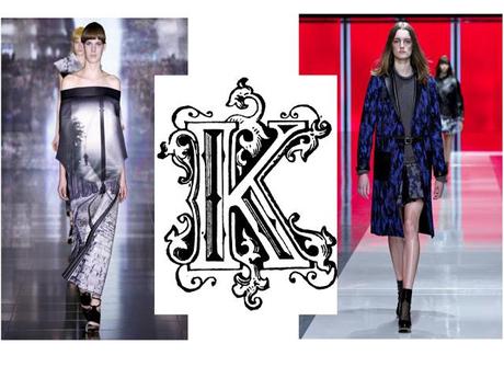 LFW and the K factor. Mary Katrantzou and Christopher Kane