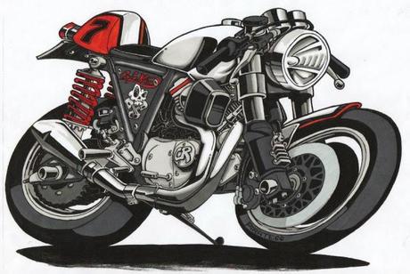 Motorcycle Art - Design By PiiraaT'