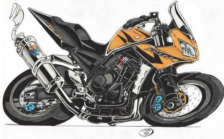 Motorcycle Art - Design By PiiraaT'