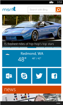 L’APP DI MSN.COM ARRIVA SU WINDOWS PHONE