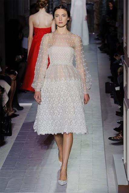 italian haute couture: Valentino and D