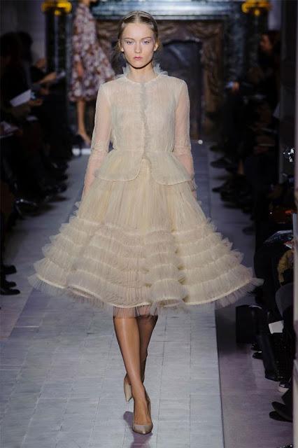 italian haute couture: Valentino and D