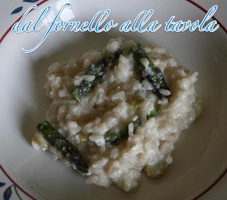 Risotto asparagi e ricotta