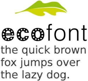 Ecofont