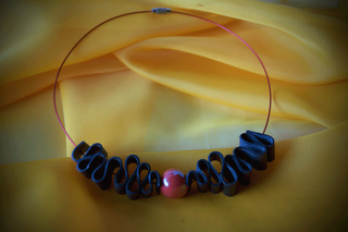 Riciclo creativo_bijoux con camere d'aria