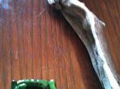 Porta collane legno mare corallo verde. tono camera letto "nature"
