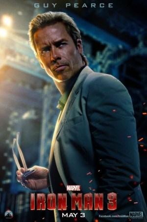 guy pearce iron man 3