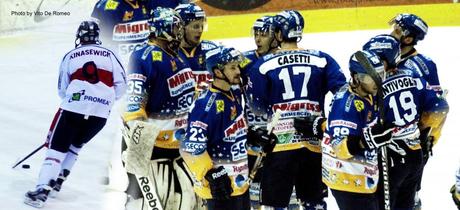 Hockey su ghiaccio: l’Asiago espugna Bolzano, un Milano cinico beffa il Valpusteria. Il Renon passeggia contro il Cortina e l’Alleghe resiste alla rimonta della Valpellice. (by Vito De Romeo)