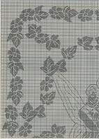 Schemi per il filet: Copertina bimba, con Pollicina