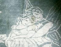 Schemi per il filet: Copertina bimba, con Pollicina