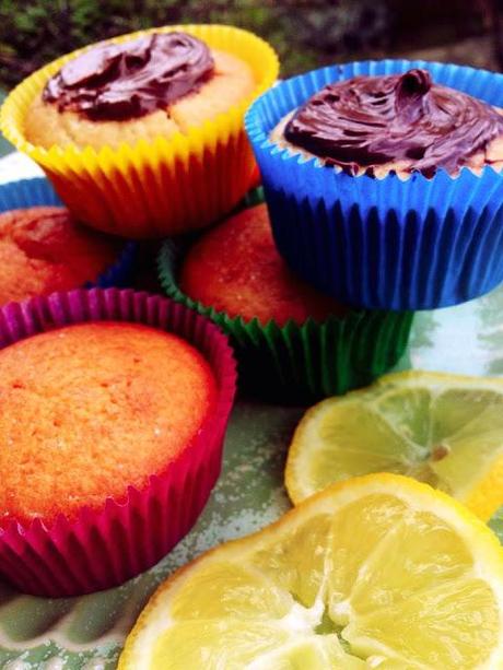 MUFFIN LIMONE & CIOCCOLATO SENZA UOVA ;)