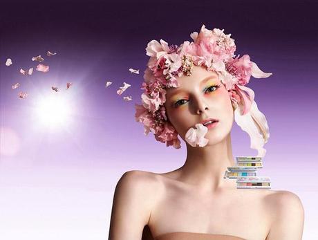 Focus on Beauty. Luce e arcobaleno per Blossom Dream Collection by Shu Uemura