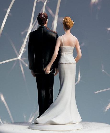 cake topper sposi originale