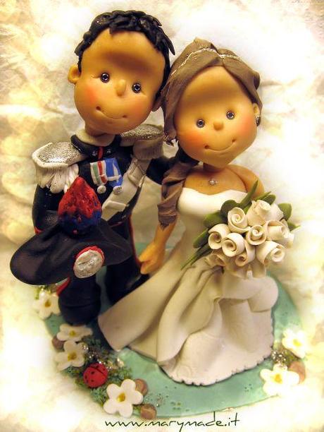 marymade cake topper sposi