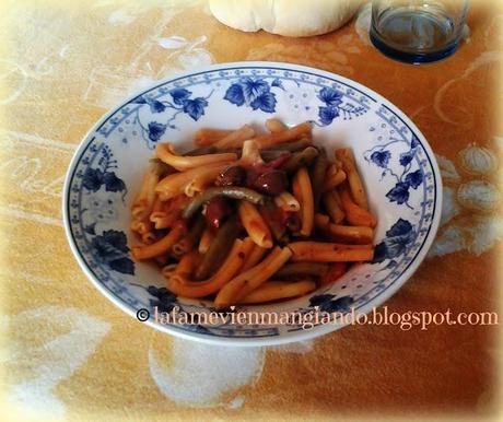 Gemelli bicolore al sugo d'olive