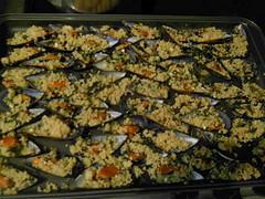 RICETTE: cozze gratinate