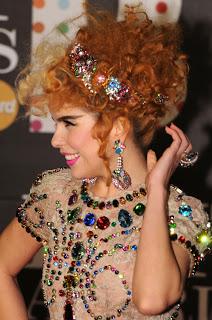 Paloma Faith in Dolce & Gabbana for 2013 Brit Awards