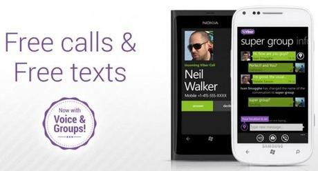 ViberWindowsPhone Viber per Windows Phone? Ancora niente chiamate