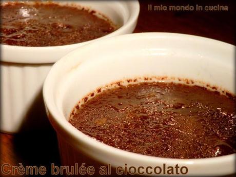 CREMÈ BRULÉE AL CIOCCOLATO