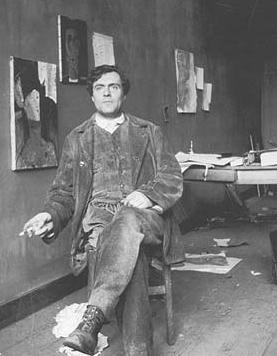 Photograph of Amedeo Modigliani (1884 - 1920)