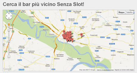 Da Pavia: la mappa dei bar senza gioco d’azzardo, #noslot