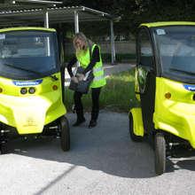 FOGGIA – Postini foggiani a bordo dei Free Duck, quadricicli a zero emissioni