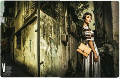 Sunni in Dolce & Gabbana su Grazia magazine