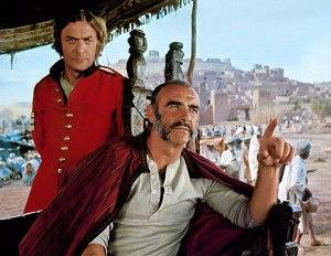 Sean Connery e Michael Caine in 