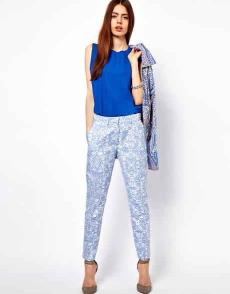 TREND / PANTALONI JACQUARD