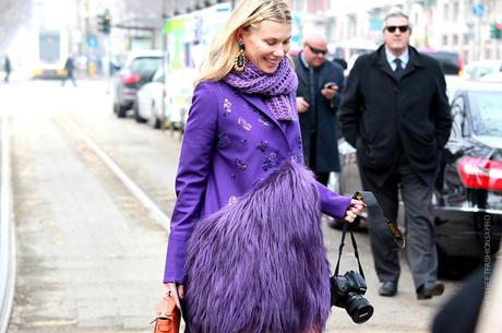 In the Street... Lady Violet, Milan & Paris