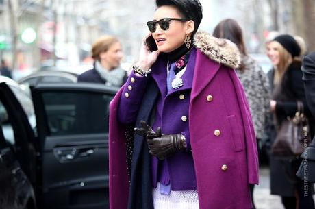 In the Street... Lady Violet, Milan & Paris