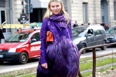 In the Street... Lady Violet, Milan & Paris