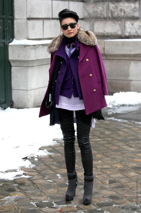 In the Street... Lady Violet, Milan & Paris