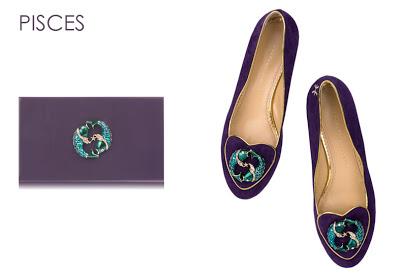 Birthday Shoes & Zodiac Pandora by Charlotte Olympia