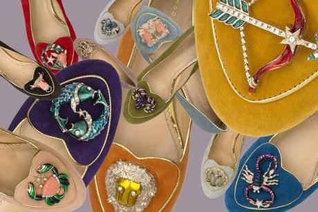 Birthday Shoes & Zodiac Pandora by Charlotte Olympia