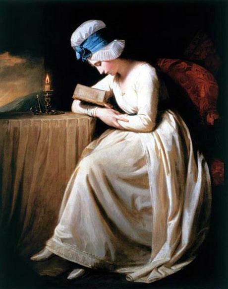 George Romney, Serena reading, 1780-85