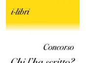 Concorso “Chi l’ha scritto?” edizione (risultati)