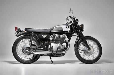 Honda CB450 K1 by Ellaspede