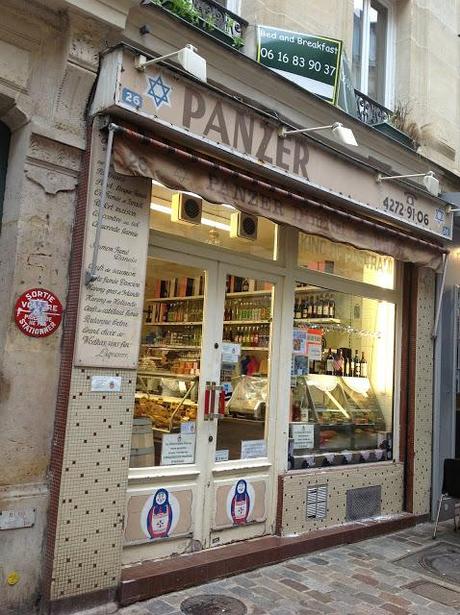 shop windows and front doors in Paris