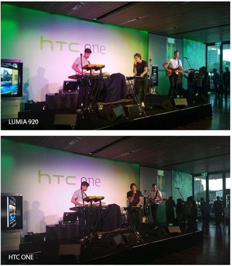 HTC One vs Nokia Lumia 920: comparativa di scatti low-light