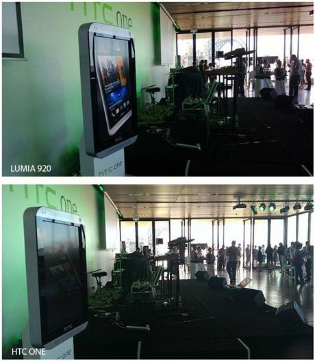 HTC One vs Nokia Lumia 920: comparativa di scatti low-light