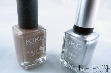 Kiko_Sugar Mat & Mirror Nail Polish