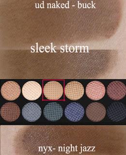 [Dupe Naked e Naked 2 Urban Decay] - Sleek Storm, Original, Au Naturel .