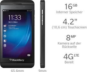 Lo Smartphone BlackBerry Z10