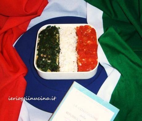 risotto tricolore per i 150 anni dell'unità d'IT