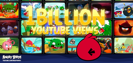 Angry Birds celebra 1 miliardo di visualizzazioni sul proprio canale YouTube