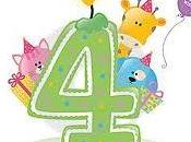 Quattro anni blog Festeggiate